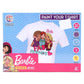 Ratna's Barbie Design Your Tshirt For Girls, Free Size Tshirt For 5-10 Years Girls