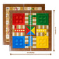 Toysbox Grand Ludo and Snakes & Ladders Board Game with Jumbo Size Wooden Dice to Play