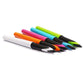 Uniball Air UBA188ELM 0.5mm Roller Ball Pen | Multicolour Body, Blue Ink - Pack of 5