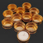 Rose Gold 12 Pcs Metal Tealight Candle Holder Round Stands for Pooja thali, Diwali Rangoli puja Room Decor, Events, Home, Living, Office Table, Diwali Decoration Indoor Outdoor Events