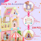 Dream House Playset for Girls, DIY Pretend Doll Mansion with Accessories - 234 Pcs Dream House Building Blocks Kit, Dream Castle for 3+ Year Old Girls, Kids, Childrens (Multicolor)