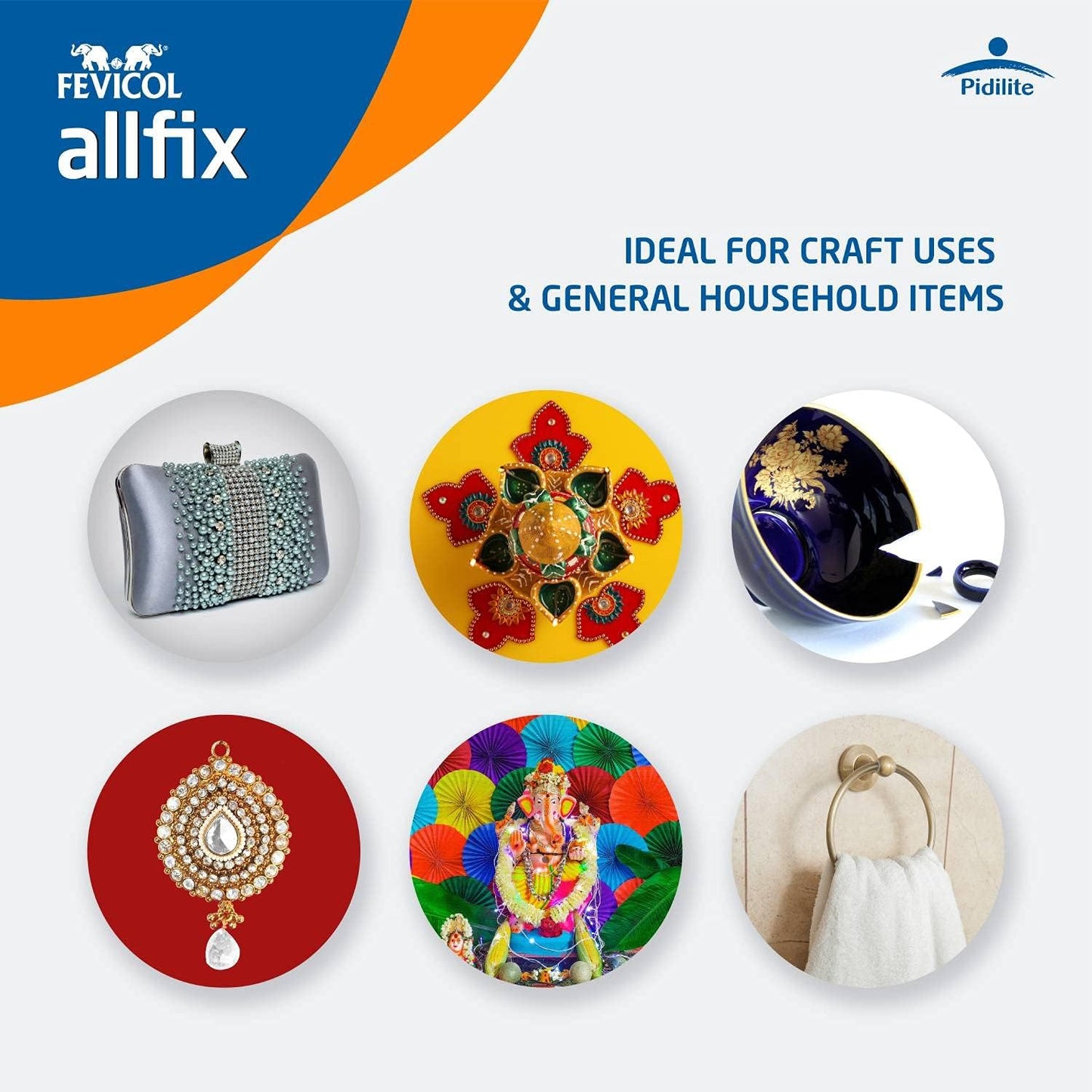Pidilite Multi-Purpose Allfix Clear & Non-Staining Adhesive