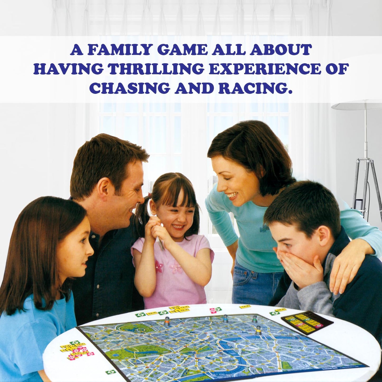 Funskool Games, Scotland Yard, A Compelling Detective And Strategy, Animal Board Game for Kids & Family, 2 - 3 Players, Ages 10 years and above
