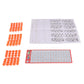 Ratna's Plastic Family Game Fun Housie Small with 120 Tickets Board Game, Multicolour, Fixing Checking Board, 90 Coins, and Tickets