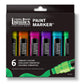 Liquitex Professional Paint Marker Set Of 6 Vibrant Colors 15mm Chisel Tip