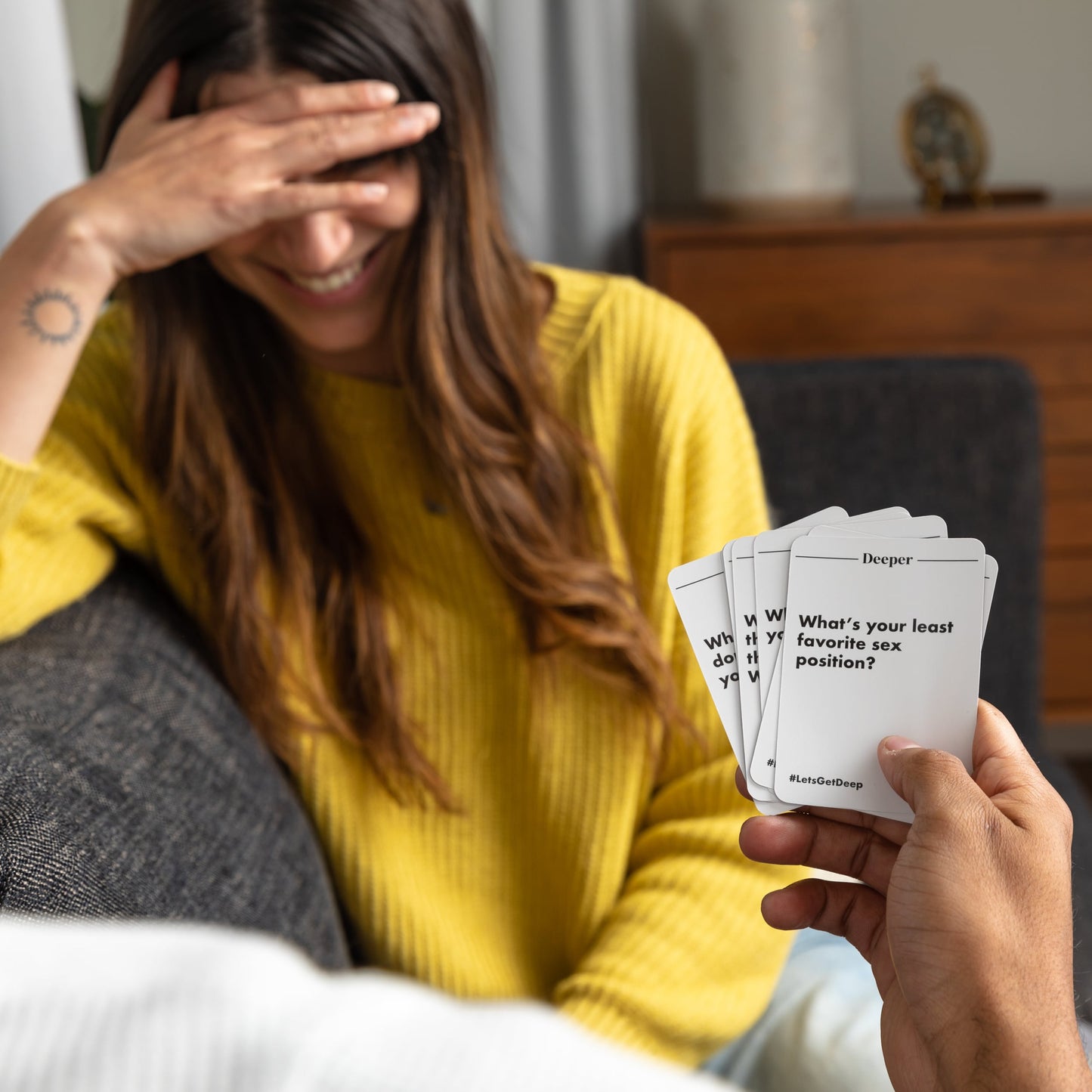 Let's Get Deep - The Adult Party Game for Couples by What Do You Meme?®