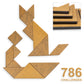 Toysbox Tangram Puzzle 7 Pieces and 786 Patterns Educational Jigsaw Puzzle Game of Shapes for Mind Development of Kids