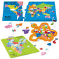 Imagimake: Mapology India and World Maps with Capitals - Learn Capitals and Country Flags - Educational Toy for Kids