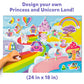 Skillmatics Magnetopia - Design Your Princess & Unicorn Land, Interactive Pretend Play Set with 40+ Magnetic Pieces, Gifts