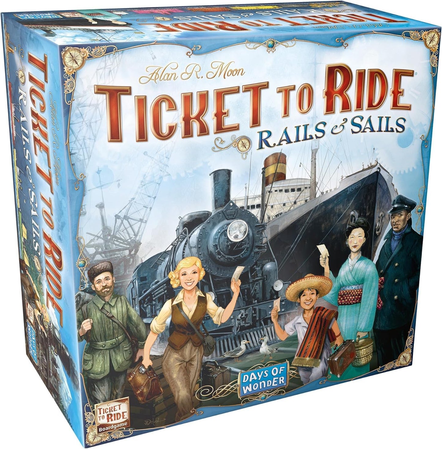 Ticket to Ride - Rails & Sails Board Game