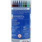 Doms 28 Shades Erasable Plastic Crayons Round Tin Box | Smooth & Even Shading | Bright & Playful Colors | Free Sharpner Inside | Non-Toxic & Safe For Childrens