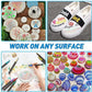 Posca Paint Marker Pens 12 Colors Premium Waterproof Permanent Paint Art Marker Medium Pen Set for Rock Painting DIY Craft