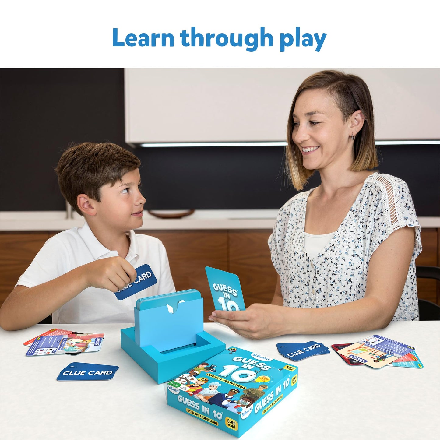 Skillmatics Card Game - Guess in 10 Inspiring Professions, Perfect for Boys, Girls, Kids, and Families Who Love Board Games and Educational Toys, Travel Friendly, Gifts