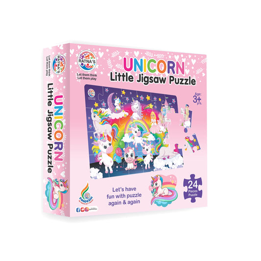 Ratna's Unicorn Little Jigsaw Puzzle 24 Pieces for Kids 3+ Years