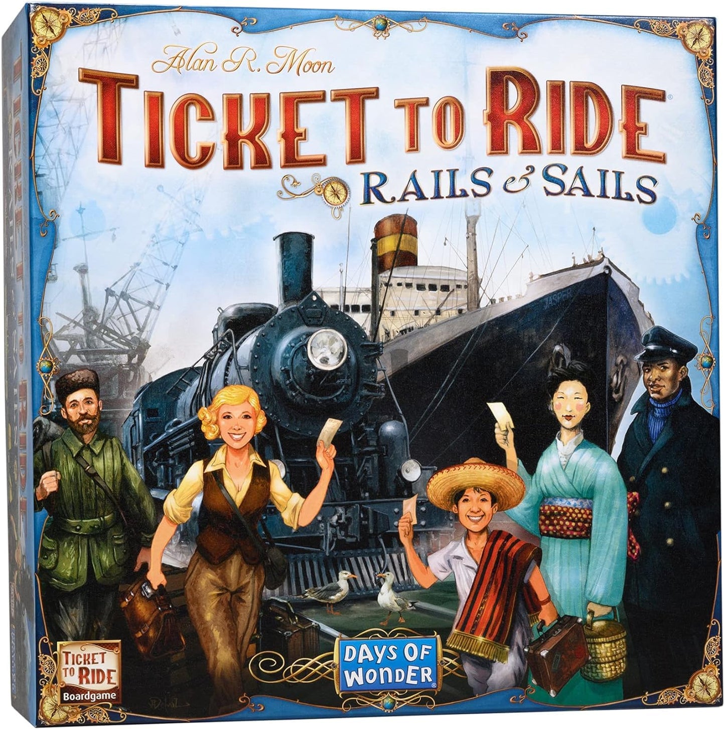 Ticket to Ride - Rails & Sails Board Game
