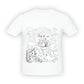 Ratna's Paint Your T-Shirt A Perfect Art and Craft kit for Kids (Mermaid)