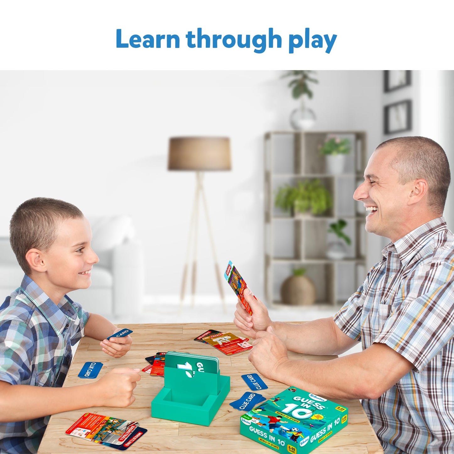 Skillmatics Card Game - Guess in 10 Sports, Perfect for Boys, Girls, Kids, and Families Who Love Board Games and Educational Toys, Travel Friendly, Gifts
