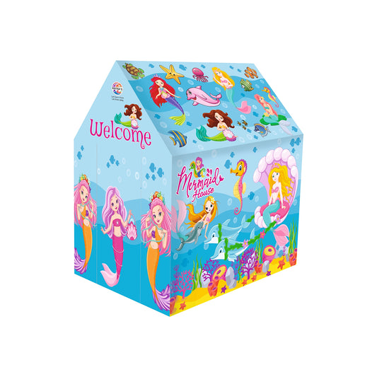 Ratna's Play Tent House Jumbo Size, Light Weight for Kids 3-10 Years Girls and Boys (Mermaid)