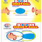 Ratna's Boom Smart Ball Sliding Ball Game for Indoors & Outdoors Play for Kids 3 & Up Years