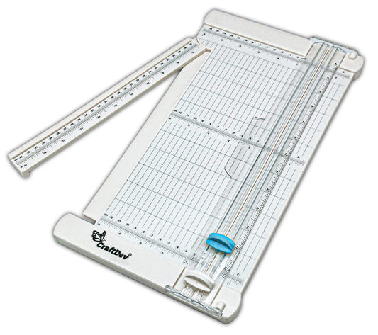 Score Board and Paper Trimmer (6" x 12") for Scrapbooking Art & Craft Card Box Making Scoring