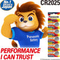 Panasonic CR-2025 Lithium Coin Battery 3v - Pack of 5 Provide Long Lasting Power in a Variety of Devices,from keyless-Entry fobs to Toys