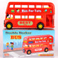 Prime Double Decker City Bus of Mumbai - Vehicle Friction Toy, Age: 3 Years & Above, Color: Red