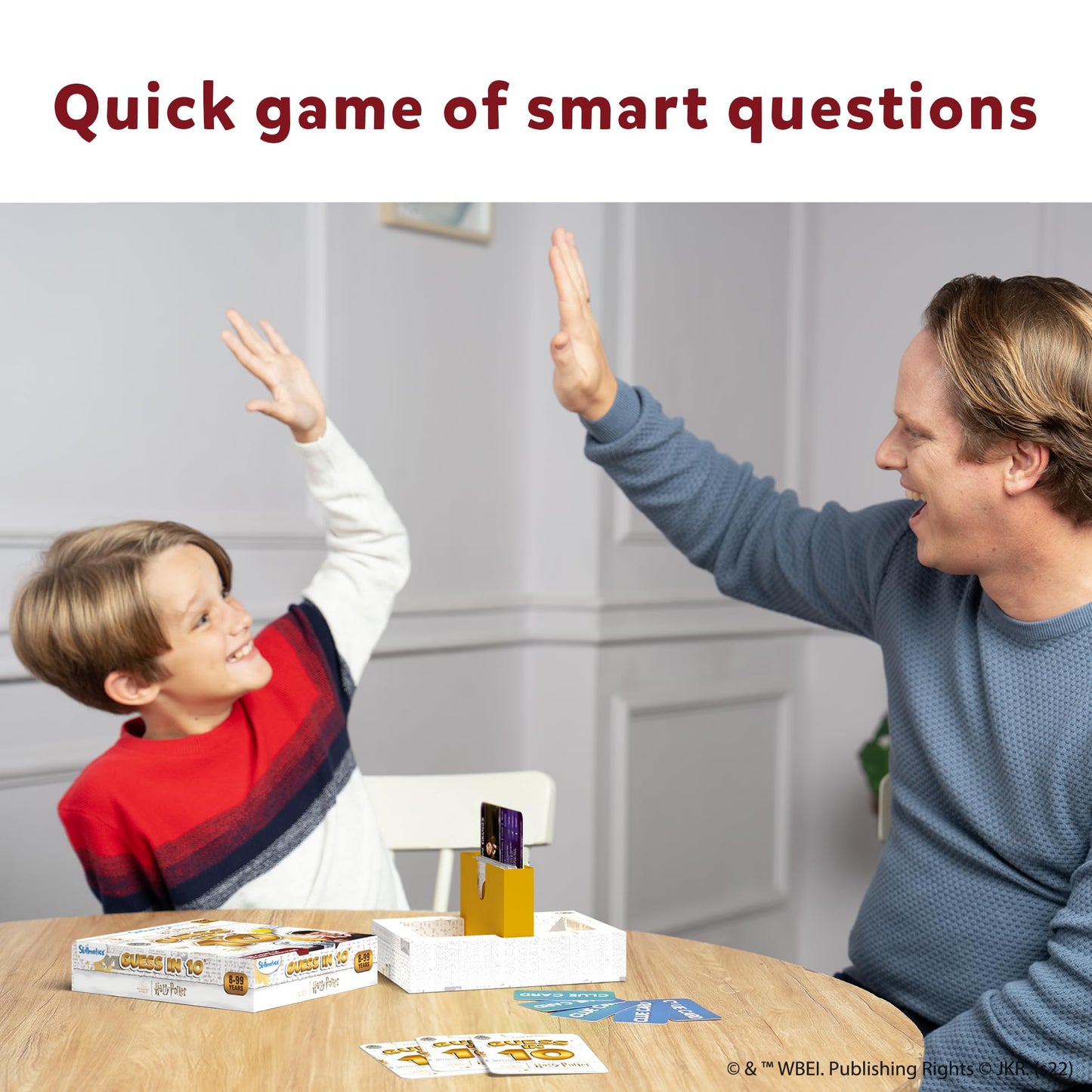 Skillmatics Card Game - Guess in 10 Harry Potter, Perfect for Boys, Girls, Kids, Families, Teens & Adults, Play with Wizards, Magic, Ron, Hermione, Dumbledore, Snape, Gifts