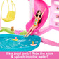 Barbie Dreamhouse, Pool Party Doll House with 75+ Pieces and 3-Story Slide, Pet Elevator and Puppy Play Areas