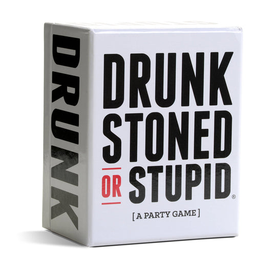 Drunk Stoned OR Stupid Card Game, A Party Game for You and Your Friends -Card Game for 17+ and Adults
