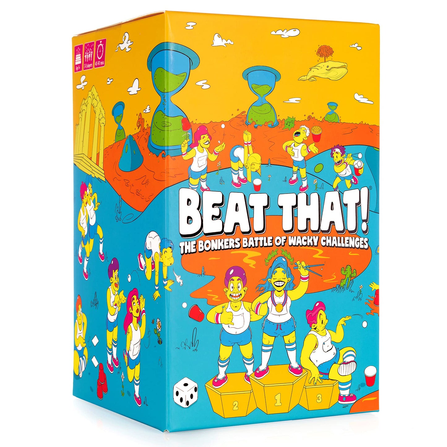 Beat That! - The Bonkers Battle of Wacky Challenges Family Party Game for Kids & Adults