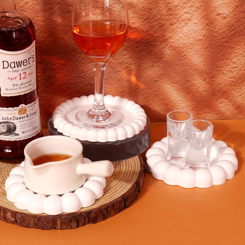Silicone Mould Small Bubble Edge Coaster