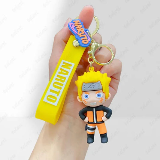 Naruto Cartoon 3D Silicone High -Quality PVC Material Keychain