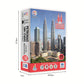 Ratna's Petronas Twin Towers Malaysia 500 Pieces Jumbo Floor Jigsaw Puzzle (Size: 98 cm * 67 cm)