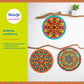 Pidilite Fevicryl Mandala Art Kit, Includes Pre-Printed Circular Wooden MDF Board, Acrylic Paints, Brushes, Art & Craft for Artists, Students, Children, Gift for hobbyists