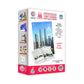 Ratna's Petronas Twin Towers Malaysia 500 Pieces Jumbo Floor Jigsaw Puzzle (Size: 98 cm * 67 cm)