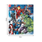 Ratna's 99 Pieces Disney & Marvel Series Jigsaw Puzzle for Kids. Puzzle Size 44.5cm X 37cm (Avengers)