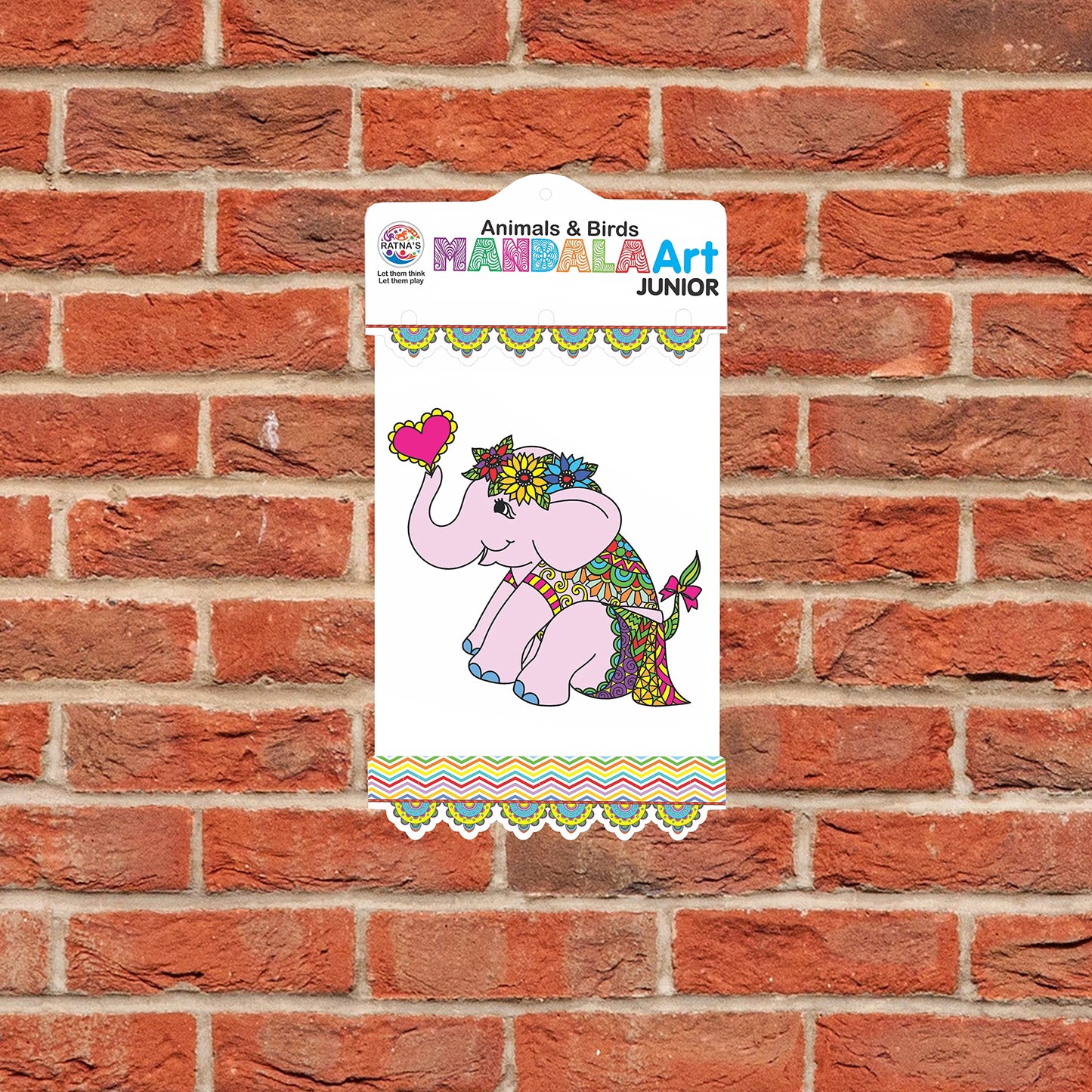 Ratna's Mandala Art Junior Animals & Birds The Coloring Kit