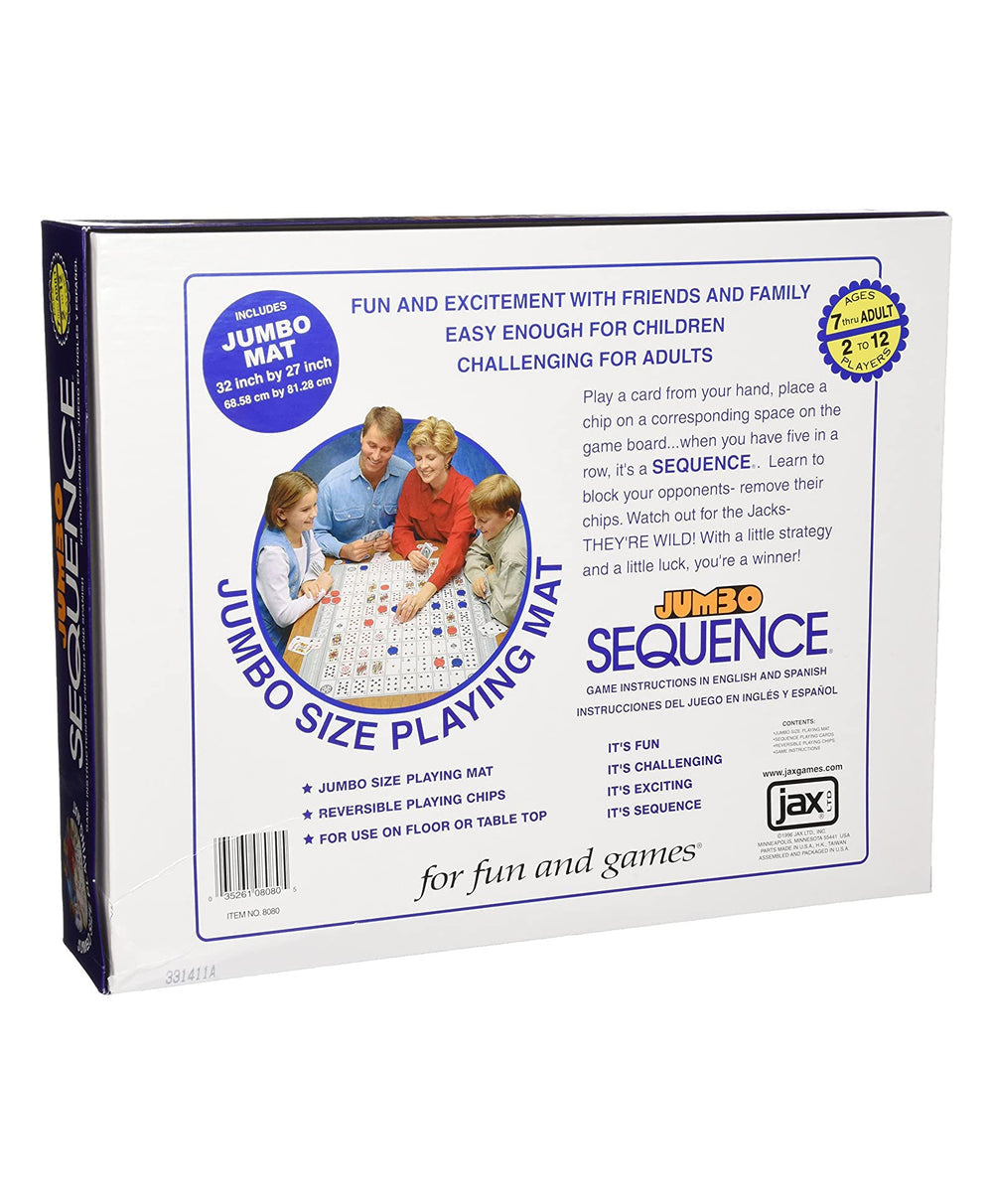 Jumbo Sequence Board Game