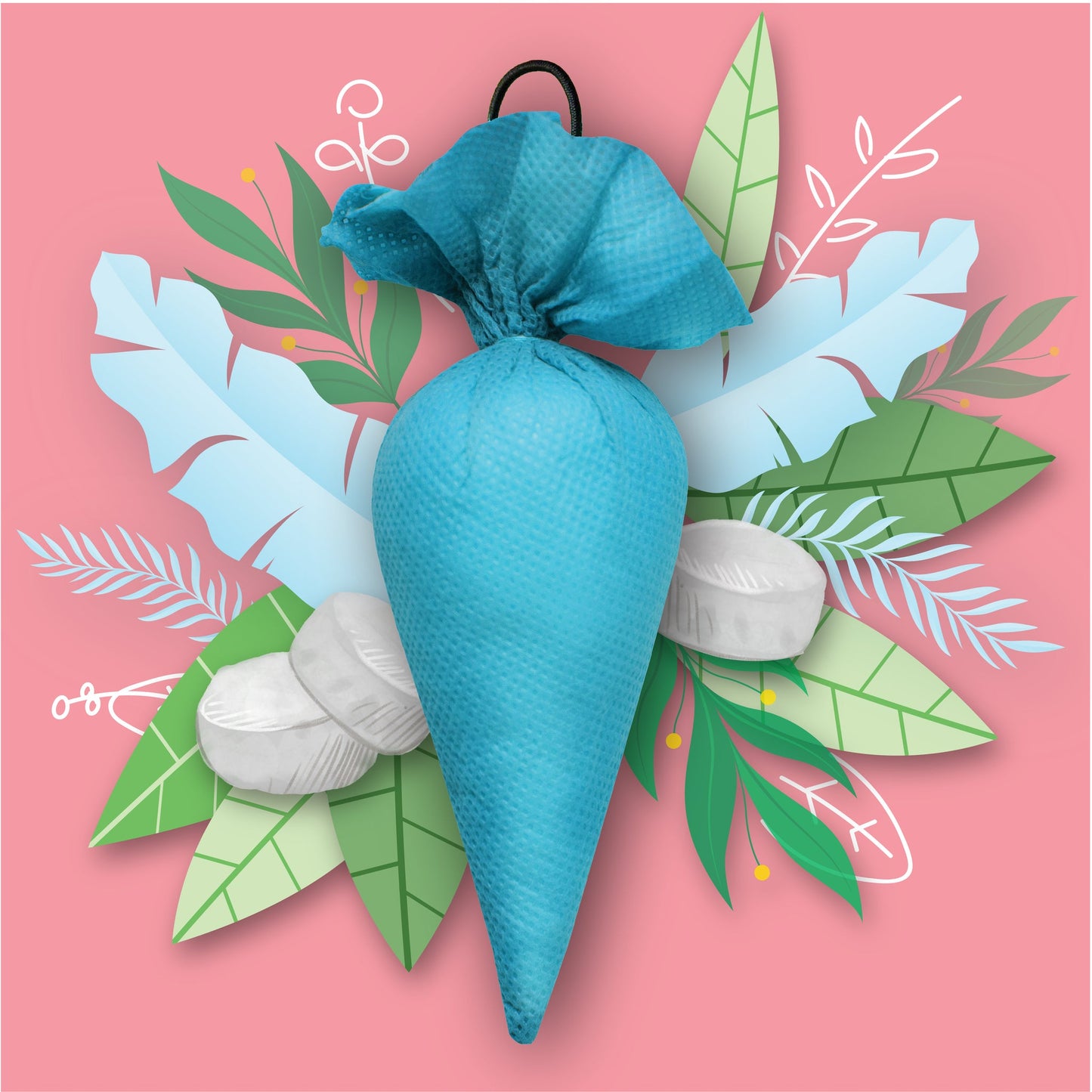 Mangalam CamPure Camphor Cone - Original [Room, Car and Air Freshener & Mosquito Repellent]