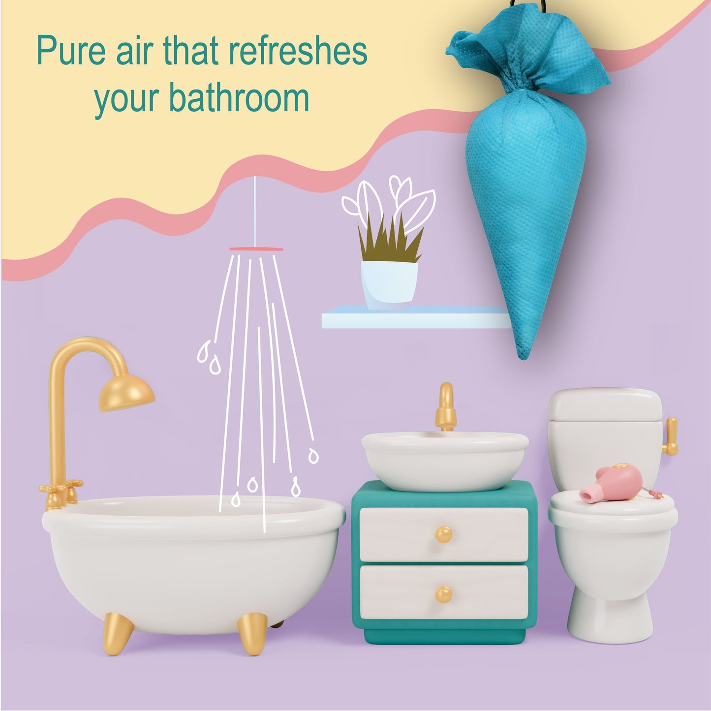 Mangalam CamPure Camphor Cone - Original [Room, Car and Air Freshener & Mosquito Repellent]