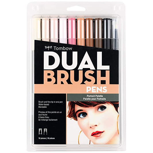 Tombow Dual Brush Pen Set - Portrait