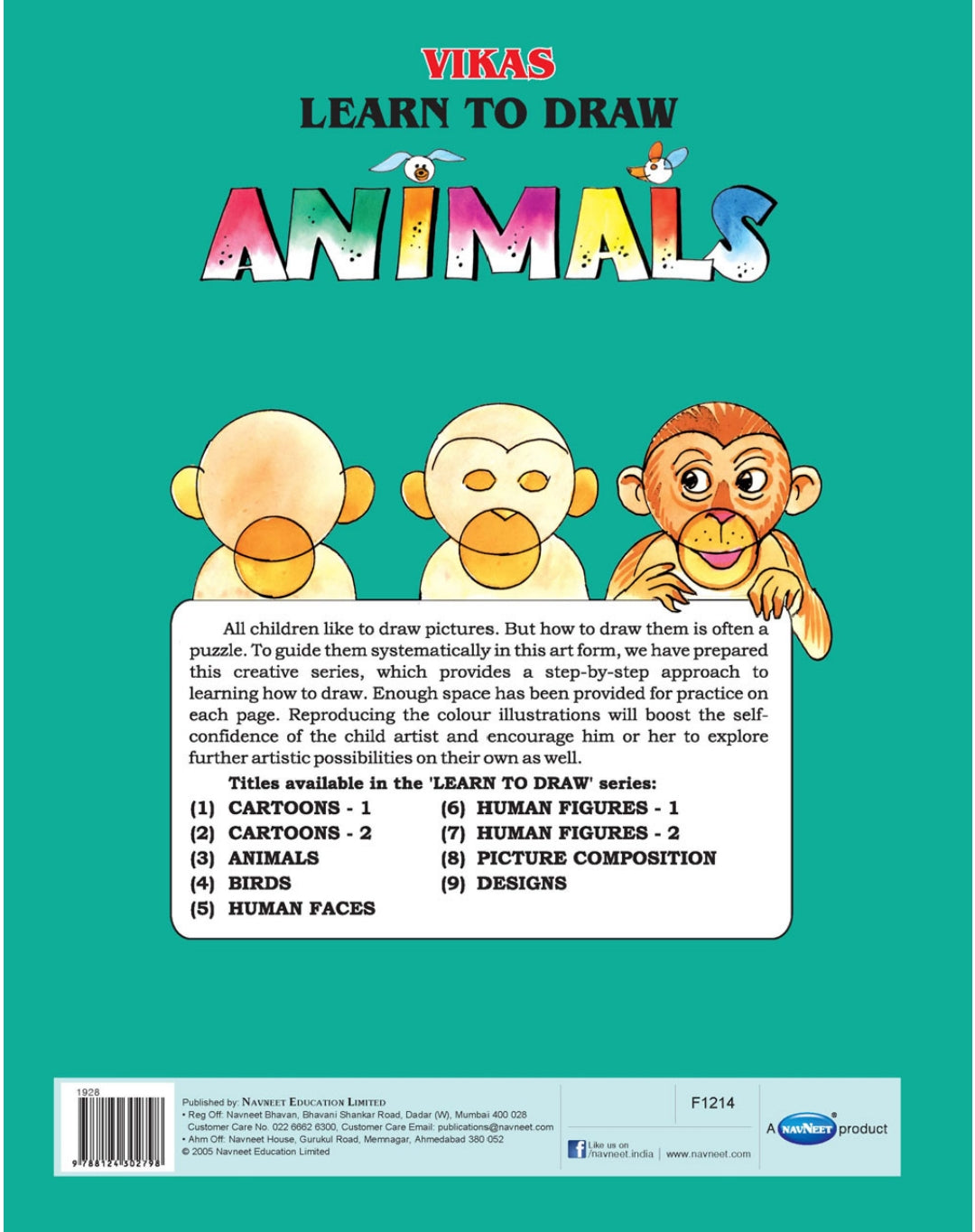 Navneet Vikas Learn To Draw Animals