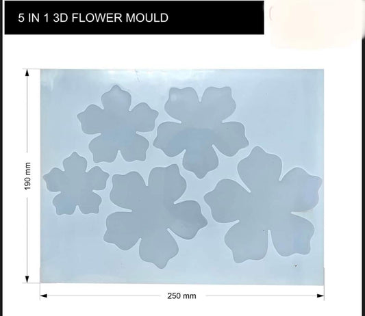 Silicone Mould 3D Flower
