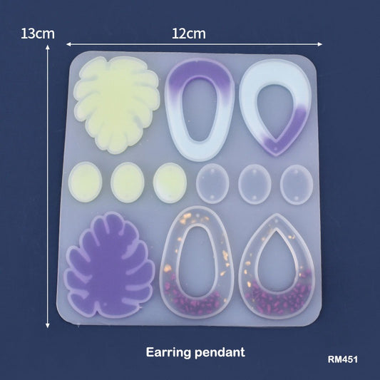 Silicone Mould Earrings / Pendants