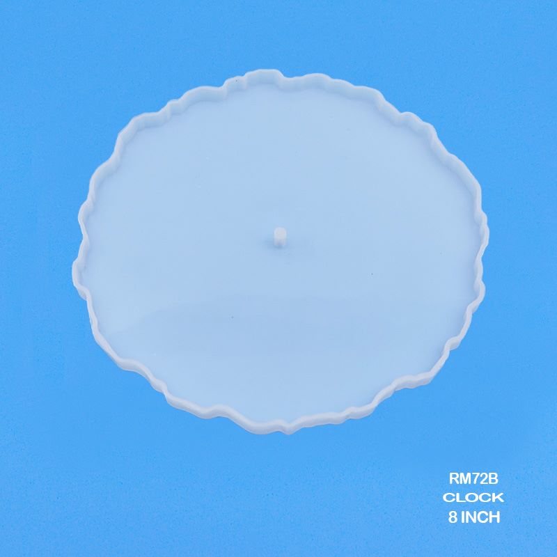 Silicone Mould Agate Clock 8 Inch