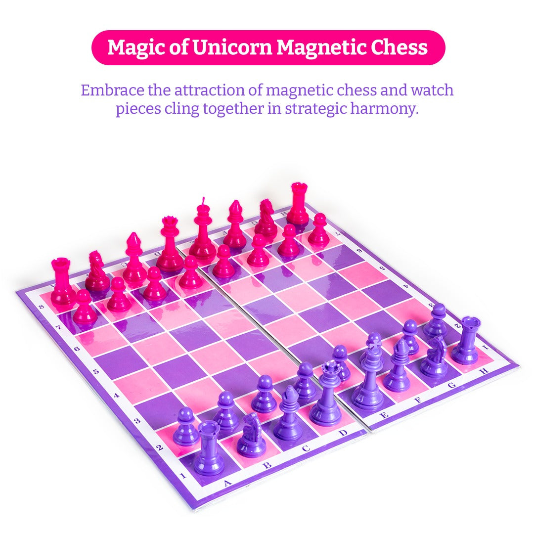 Ratna's Unicorn Magnetic Chess Set  Senior