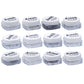 Jags Mica Powder Silver Pack of 12 Each Shades