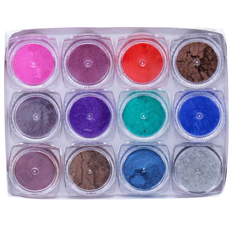 Jags Mica Powder Multi Pack of 12 Each Shades