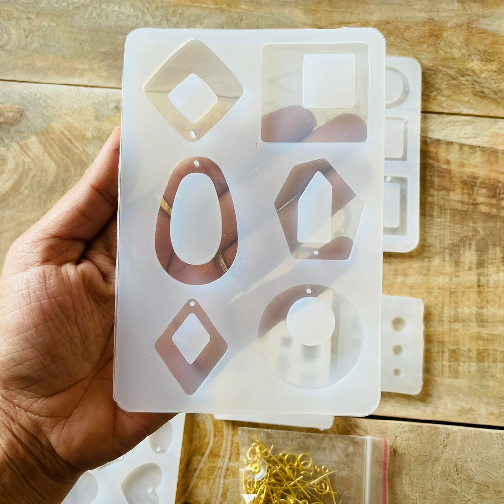 Silicone Mould Jewellery / Earrings Set Combo