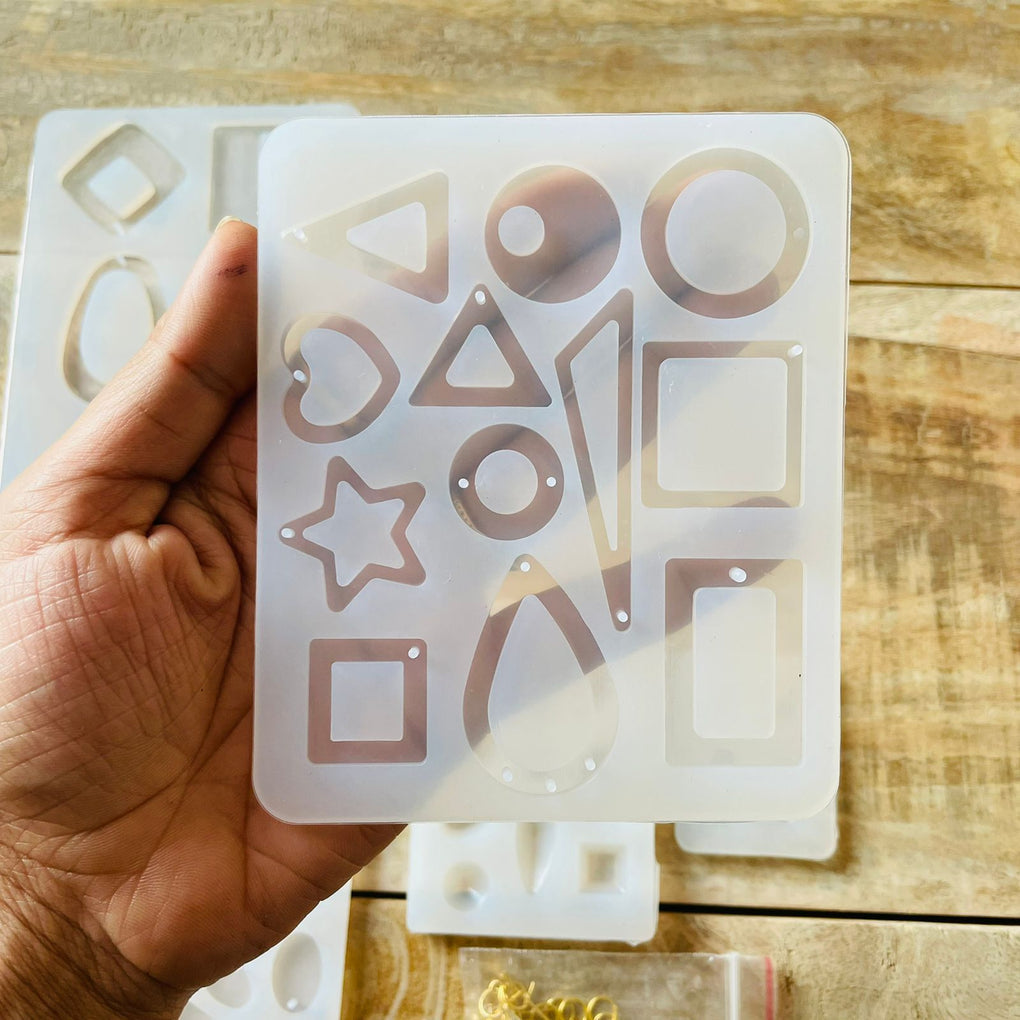 Silicone Mould Jewellery / Earrings Set Combo